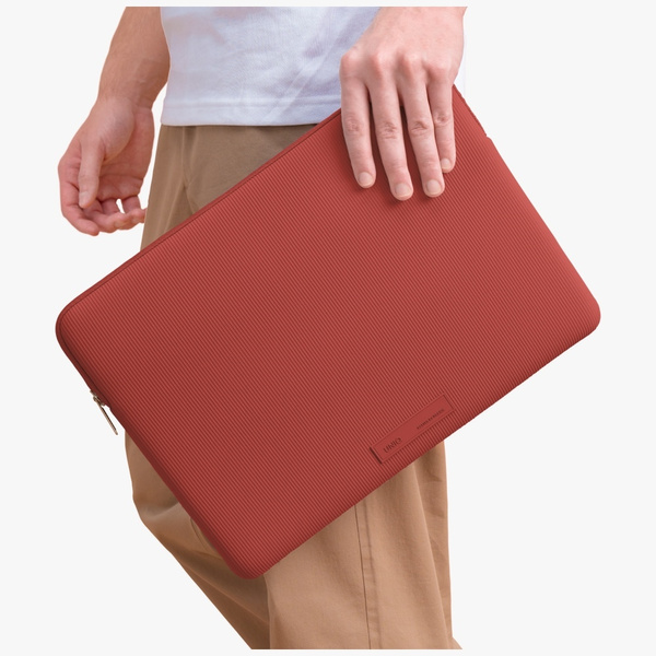 Torba na laptopa UNIQ Cyprus Ridge       Edition Laptop Sleeve 14" water-resistant neoprene czerwony