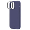 Etui Uniq Lino na iPhone 14 Pro Max - purpurowe