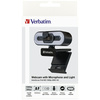 Verbatim Kamera internetowa z mikrofonemFull HD 1080p AWC-02 czarny/black 49579