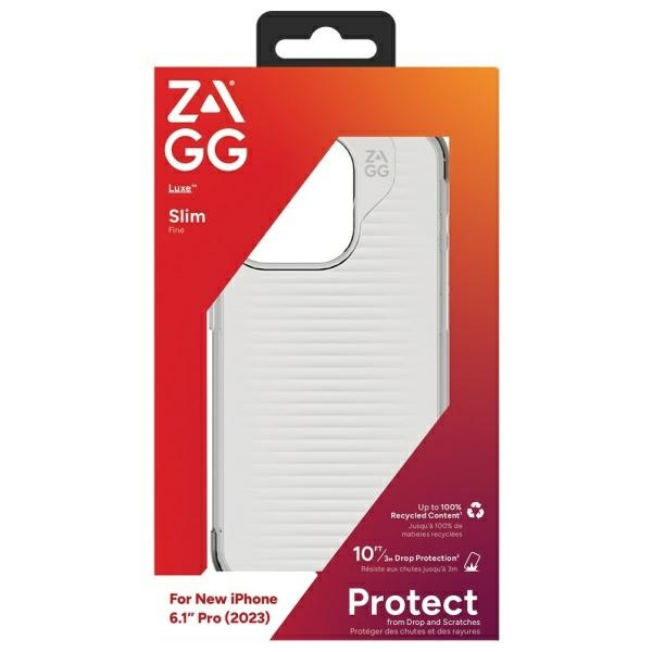 ZAGG LUXE FOR IPHONE 15 PRO CLEAR