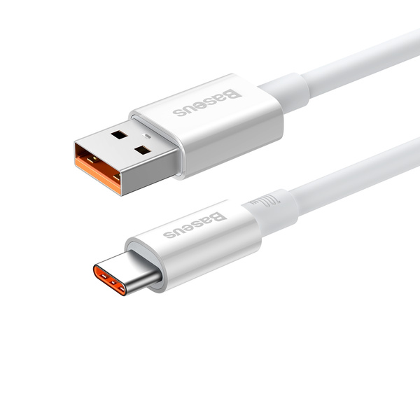 Baseus kabel Superior USB - USB-C 1,0m biały 100W P10320102214-01