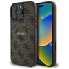 Guess GUHMP16XG4GFRW iPhone 16 Pro Max 6.9" brązowy/brown hardcase 4G Ring Classic Logo MagSafe