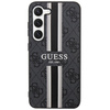 GUESS GUHCS23SP4RPSK S23 S911 BLACK/BLACK HARDCASE 4G PRINTED STRIPE