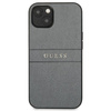 Guess GUHCP13SPSASBGR iPhone 13 mini 5,4" szary/grey Saffiano Strap