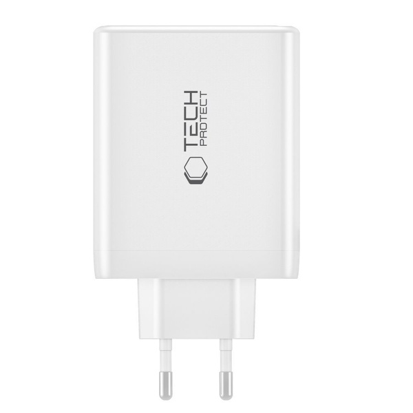 TECH-PROTECT NC100W-GAN 4-PORT NETWORK CHARGER PD100W/QC3.0 WHITE