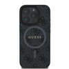 Guess GUHMP16LG4GFRK iPhone 16 Pro 6.3" czarny/black hardcase 4G Ring Classic Logo MagSafe