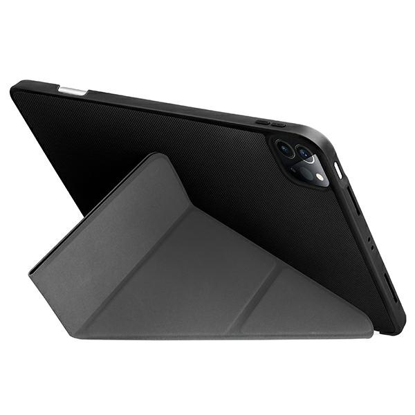 UNIQ etui Transforma iPad Pro 12,9"(2021) Antimicrobial czarny/ebony black