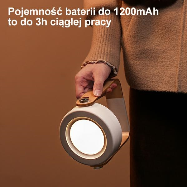 USAMS Wielofunkcyjna nocna lampka LEDbiały/white ZB249YH01 (US-ZB249)
