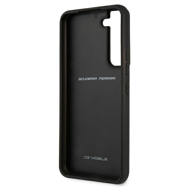 Etui Ferrari On Track Real Carbon na Samsung Galaxy S22 - czarne