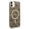 Guess GUHMN61H4STW iPhone 11 6.1"brązowy/brown hardcase 4G MagSafe