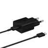 Ład. siec. Samsung EP-T1510XB 15WFast Charge + kabel USB-C/USB-C czarny/black