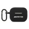 AMG AMAPRBK AIRPODS PRO COVER CZARNY/BLACK SILICONE BIG LOGO