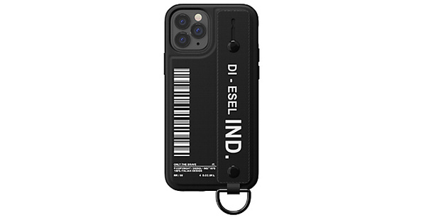 DIESEL HANDSTRAP CASE IPHONE 12 / 12 PRO 6,1" BLACK