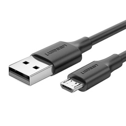 Kabel USB do Micro USB UGREEN US289 QC 3.0 2.4A 0.5m (czarny)