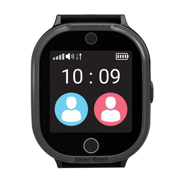 [OUTLET] MyKi Watch 4 Lite Black z paskiem Rubber Band Black Grade AB BOX