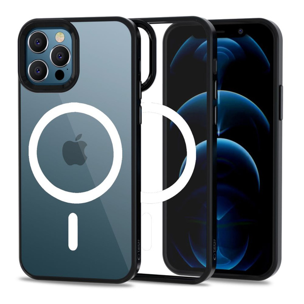 TECH-PROTECT MAGMAT MAGSAFE IPHONE 12 / 12 PRO CLEAR/BLACK