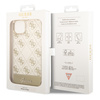 Guess GUHCP14MHG4MHG iPhone 14 Plus / 15 Plus 6.7" złoty/gold hardcase 4G Pattern Script