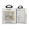 Guess GUA2HCHMAG AirPods 1/2 coverszary/grey Marble Strap Collection
