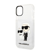 KARL LAGERFELD KLHCN61HNKCTGT IPHONE 11 / XR 6.1 "TRANSPARENT HARDCASE GLITER KARL & CHUPETTE