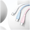 Kabel USAMS Green Series SJ714 18W 3A    USB-A do USB-C 1m różowy