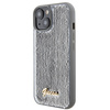 Guess GUHCP15SPSFDGSS iPhone 15 / 14 / 13 6.1" srebrny/silver hardcase Sequin Script Metal