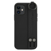 Etui Mercedes Strap Line na iPhone 12 mini - czarne