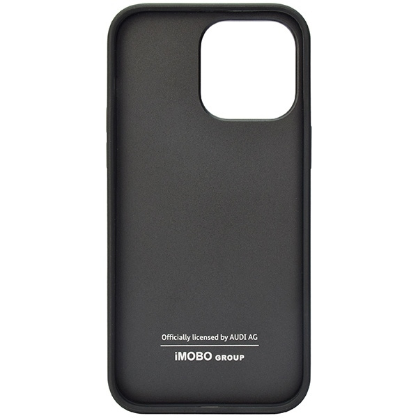 Etui Audi Genuine Leather na iPhone 14 Pro Max - czarne