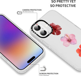 Etui Pnakqil iPhone 17, Aesthetic tropical, hibiscus beach vibes jasne pudełko