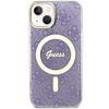 GUESS GUHMP14MH4STU IPHONE 14 PLUS / 15 PLUS 6.7 "PURPLE / PURPLE HARDCASE 4G MAGSAFE