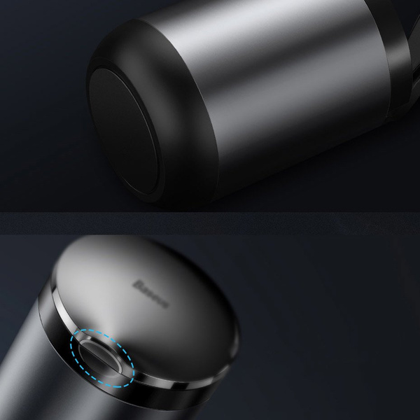 BASEUS MINI CAR ASHTRAY WITH LED BACKLIGHT BLACK (CRYHG01-01)