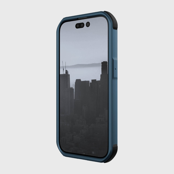 RAPTIC X-DORIA FORT CASE IPHONE 14 PRO WITH MAGSAFE ARMORED BLUE COVER