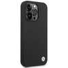Etui BMW Silicone Metal Logo na iPhone 15 Pro Max - czarne