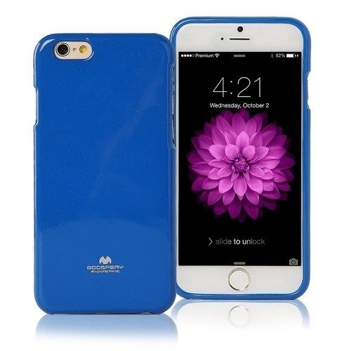 MERCURY JELLY CASE Z WYCIĘCIEM NIEBIESKI IPHONE 7 PLUS / 8 PLUS