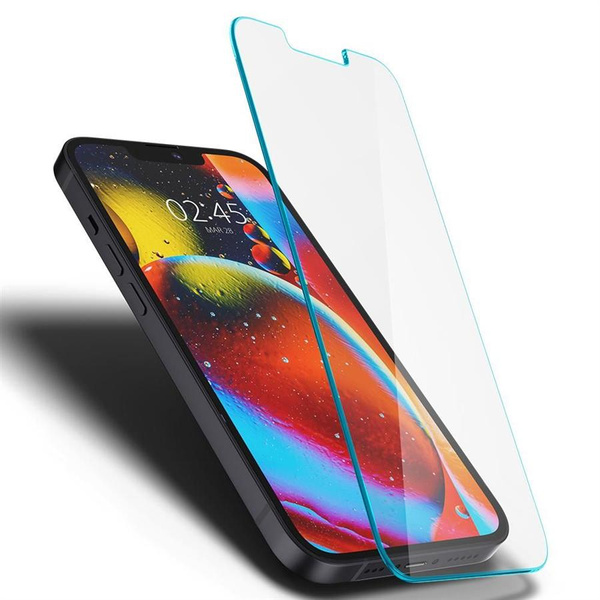 Szkło hartowane Spigen Glas.tR EZ Fit na iPhone 13 / 13 Pro / 14 / 16e - 2 szt.