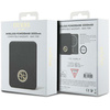 Guess Powerbank indukcyjny 15WGUPBM5AL4DMK 5000mAh czarny/black MagSafe 4G Strassed Metal Logo