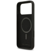 Etui Karl Lagerfeld Silicone Heart Sign  Logo MagSafe do iPhone 17 Pro Max czarny