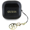 Słuchawki TWS Guess Glossy Effect        Printed Classic Logo & Charm czarny