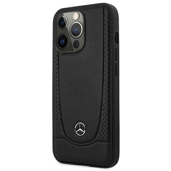Mercedes MEHCP15XARMBK iPhone 15 Pro Max 6.7" black/black hardcase Leather Urban