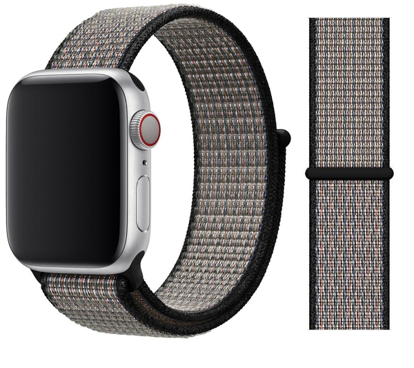 Apple MWU32ZM/A Nike sports band in royal blue/shiny lava for 44mm / 45mm / 46mm / 49mm cases - universal size, original seal