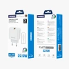 JELLICO ładowarka sieciowa AK165 22,5W 1xUSB QC3.0 + kabel Lightning Biały
