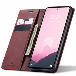 Spacecase Wallet Redmi 12C red