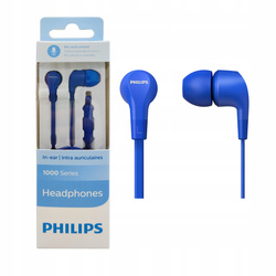 Słuchawki przewodowe Philips TTAE1105BL Niebieski