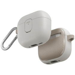 Etui UNIQ Clyde do AirPods 4 Lock Case beżowy