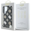 Etui Guess 4G Printed Colored Peony      Pattern MagSafe do Samsung Galaxy S25 Ultra czarny