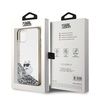 Karl Lagerfeld Liquid Glitter Choupette case for iPhone 11 / Xr - transparent