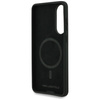 Etui Karl Lagerfeld Silicone Double      Heads And Circle MagSafe do Samsung Galaxy S25 Edge czarny