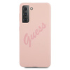 Guess GUHCS21MLSVSPI S21+ G996różowy/pink hardcase Script Vintage