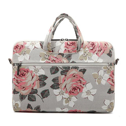 Canvaslife Briefcase 15-16'' Laptop Bag - Navy Blue and White
