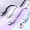 Joyroom Multi-Color Series A14 USB-A / USB-C 3A Cable 1.2m - Purple