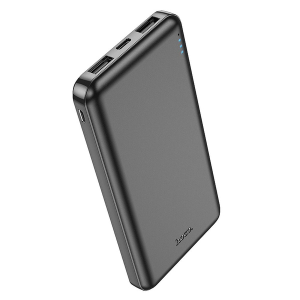 Powerbank Hoco 10000 mAh 2,1A J100 czarny